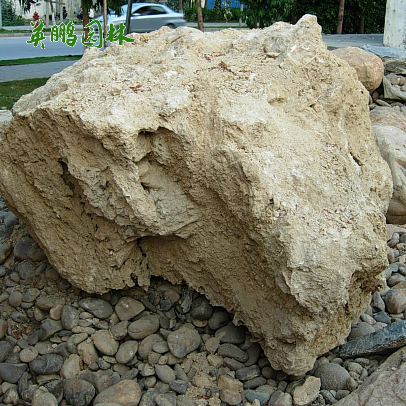 上水石吸水盆景原石 假山流水喷泉鱼缸石头造景装饰摆件批发